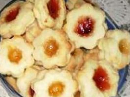 Печенье из картофеля с мармеладом