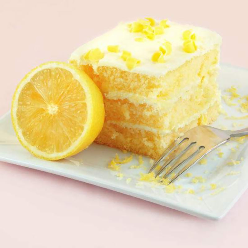 Лимонный торт с кремом