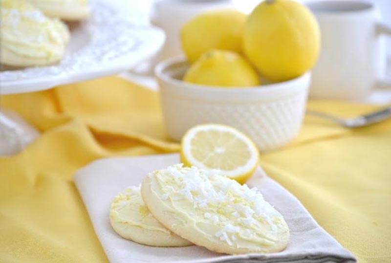 Простое лимонное печенье