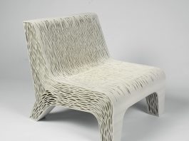 Кресло, напечатанное на 3D-принтере